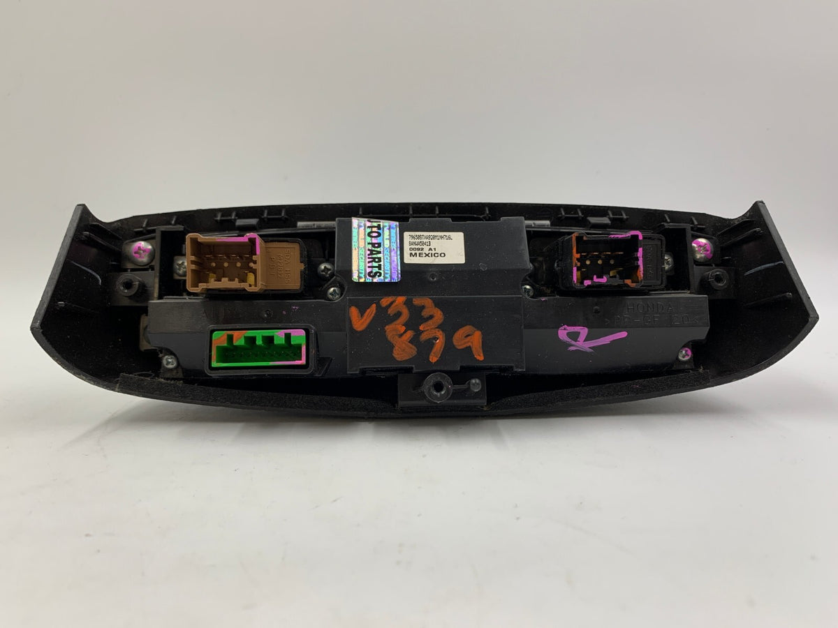 2010-2013 Acura MDX AC Heater Rear Climate Control Unit OEM C01B01068