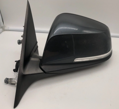 2012-2013 BMW 328i Driver Side View Power Door Mirror Gray OEM A03B37003