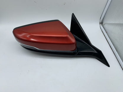2015-2019 Cadillac CTS Passenger Side View Power Door Mirror Red OEM A01B18004