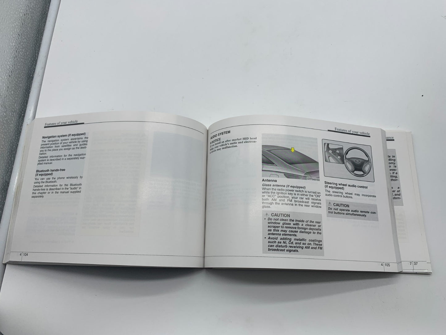 2011 Hyundai Sonata Owners Manual Set with Case OEM C02B47007