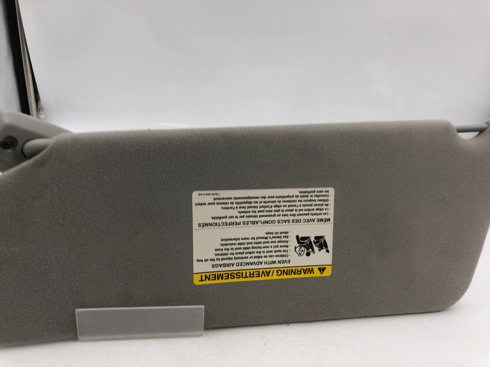 2004-2008 Ford F-150 Passenger Sun Visor Gray OEM A01B54025