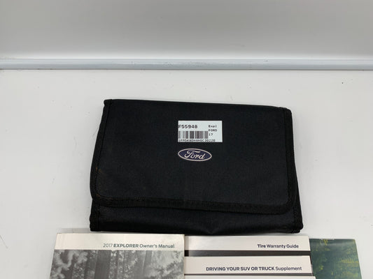 2017 Ford Explorer Owners Manual Set Includes Case OEM