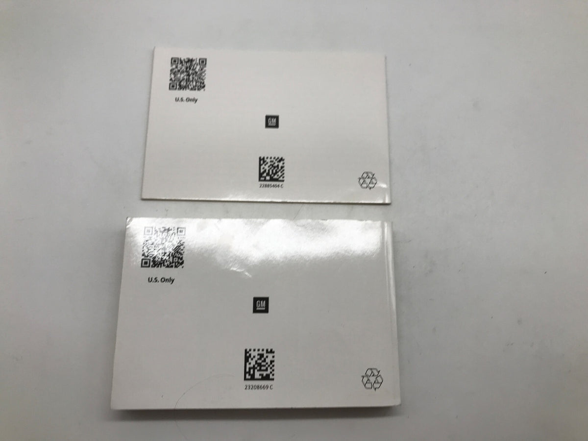 2015 Chevy Silverado Owners Manual Set OEM R01B06018