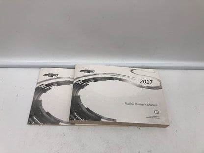 2017 Chevrolet Malibu Owners Manual Set OEM A01B26005