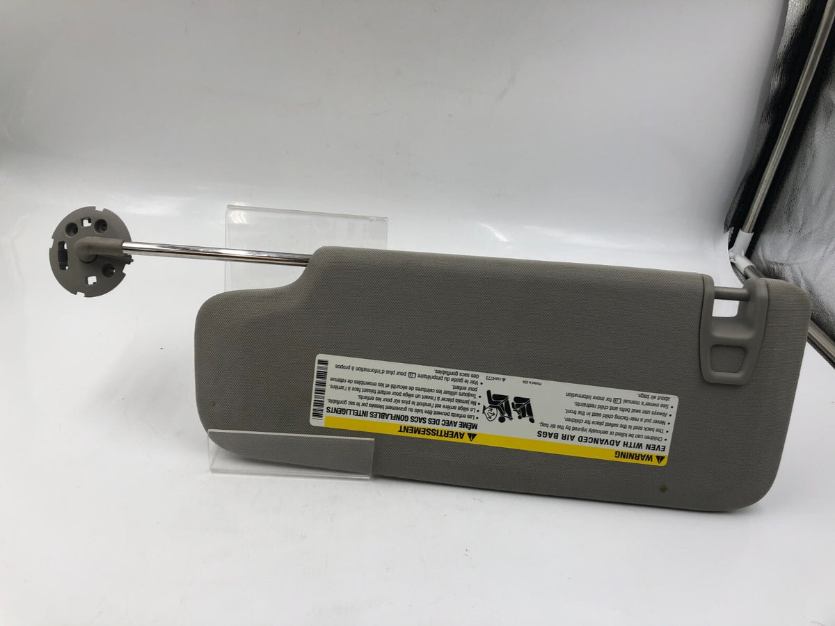 2004-2012 Chevrolet Malibu Passenger Sun Visor Gray OEM B02B03027