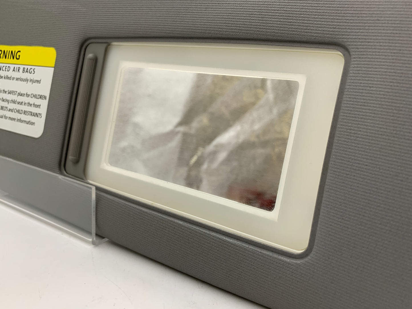 2004-2010 Volkswagen Touareg Passenger Sun Visor Gray Illuminated OEM B02B34023