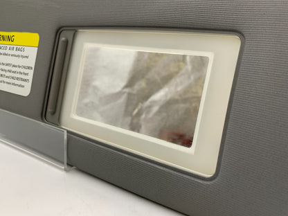 2004-2010 Volkswagen Touareg Passenger Sun Visor Gray Illuminated OEM B02B34023