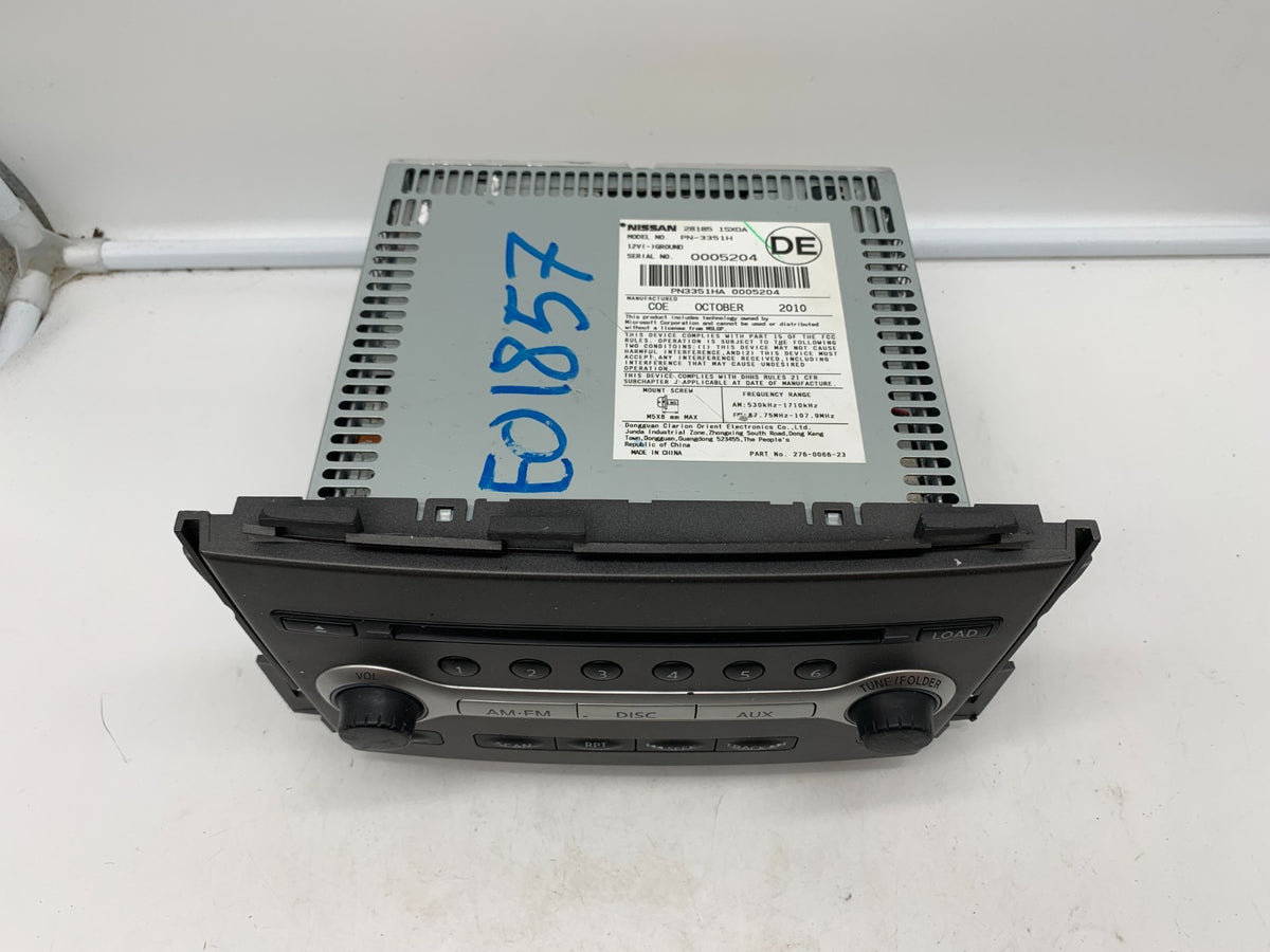 2011-2014 Nissan Murano AM FM CD Player Radio Receiver OEM C02B25026