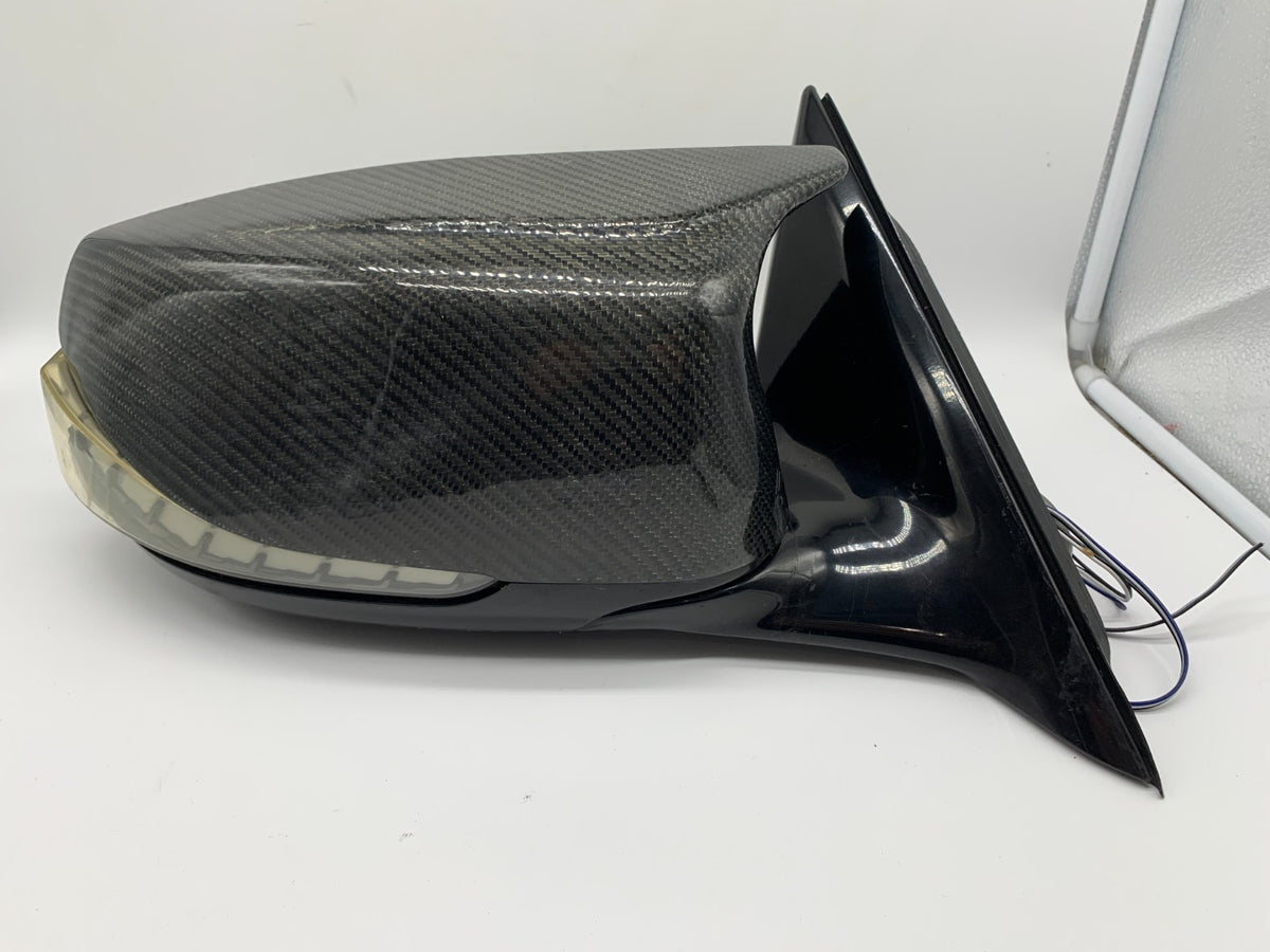 2016-2017 Infiniti Q50 Q 50 Passenger Side View Power Door Mirror Gray A04B38001