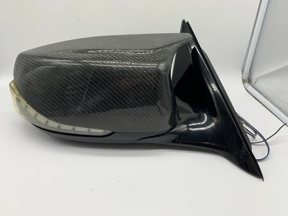 2016-2017 Infiniti Q50 Q 50 Passenger Side View Power Door Mirror Gray A04B38001