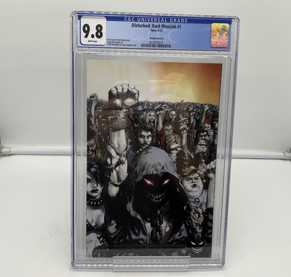 Disturbed Dark Messiah #1 CGC 9.8 Todd McFarlane Greg Capullo Cover