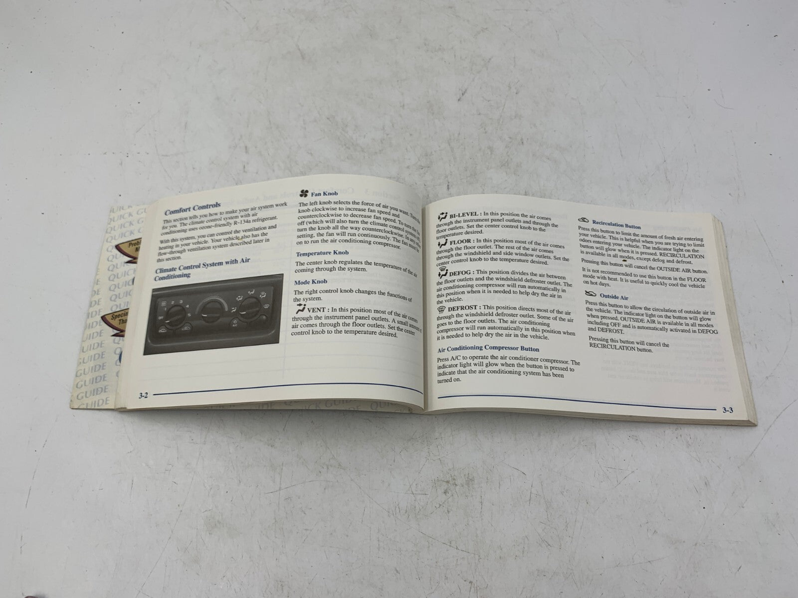 1999 Chevrolet Malibu Owners Manual OEM B03B31034