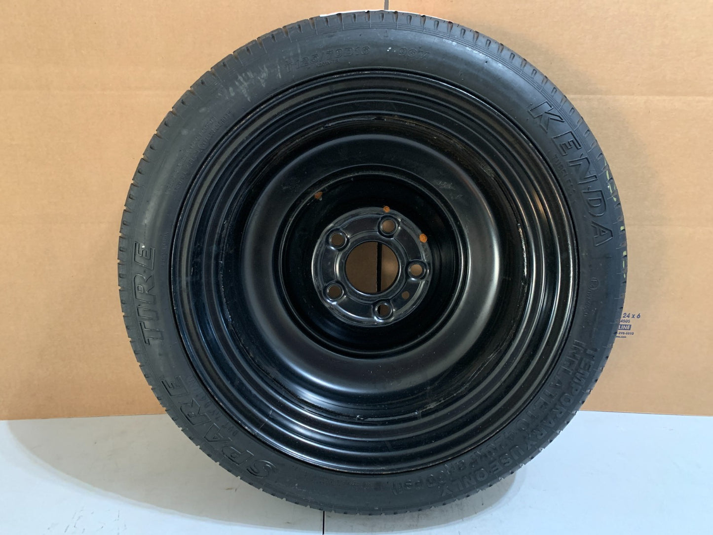 2014-2018 Mazda 3 Mazda3 16" Spare Tire Compact Donut T125/70D16
