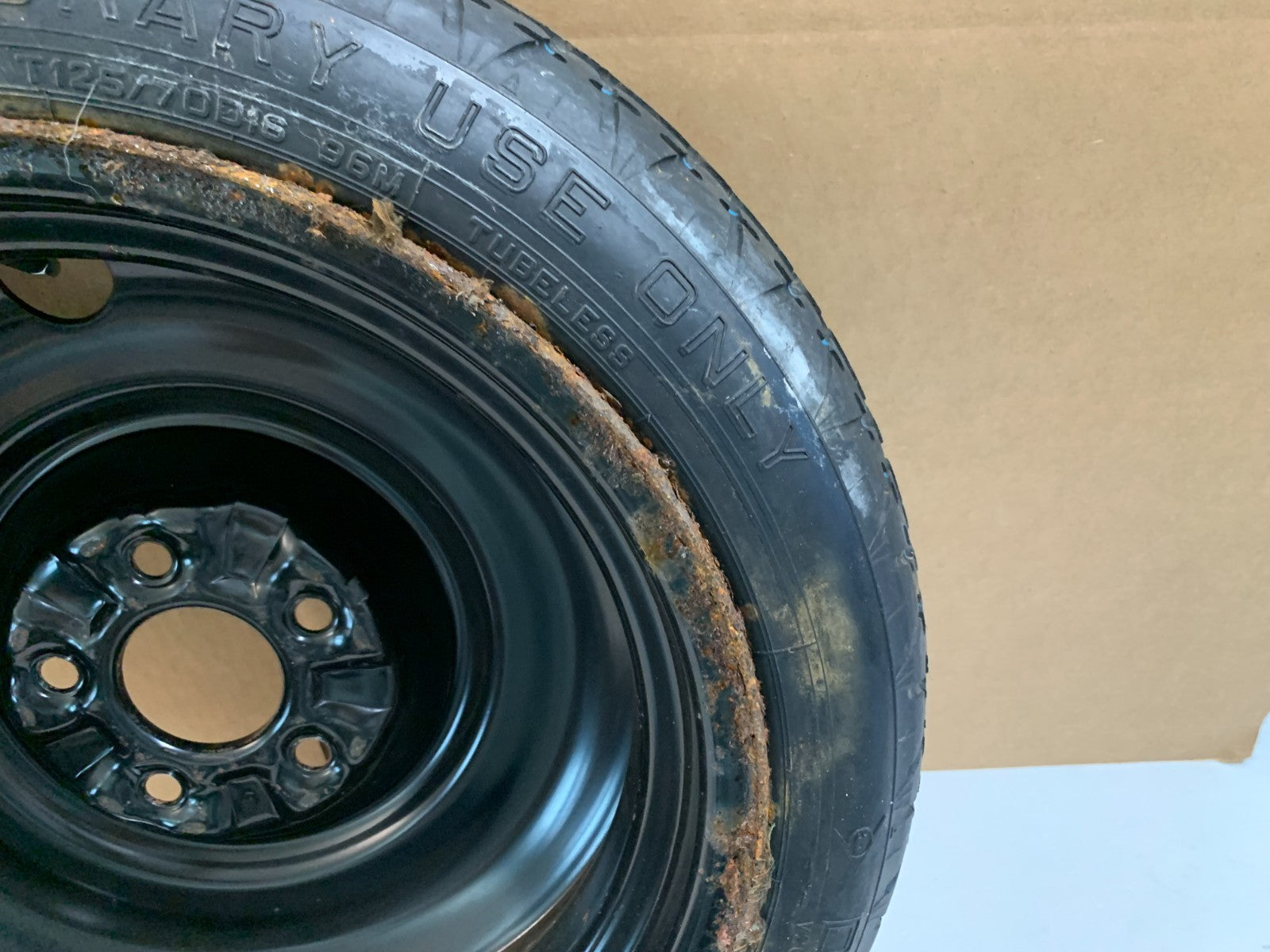 2004-2013 Mazda 3 Mazda3 16" Spare Tire Compact Donut T125/70D16 OEM