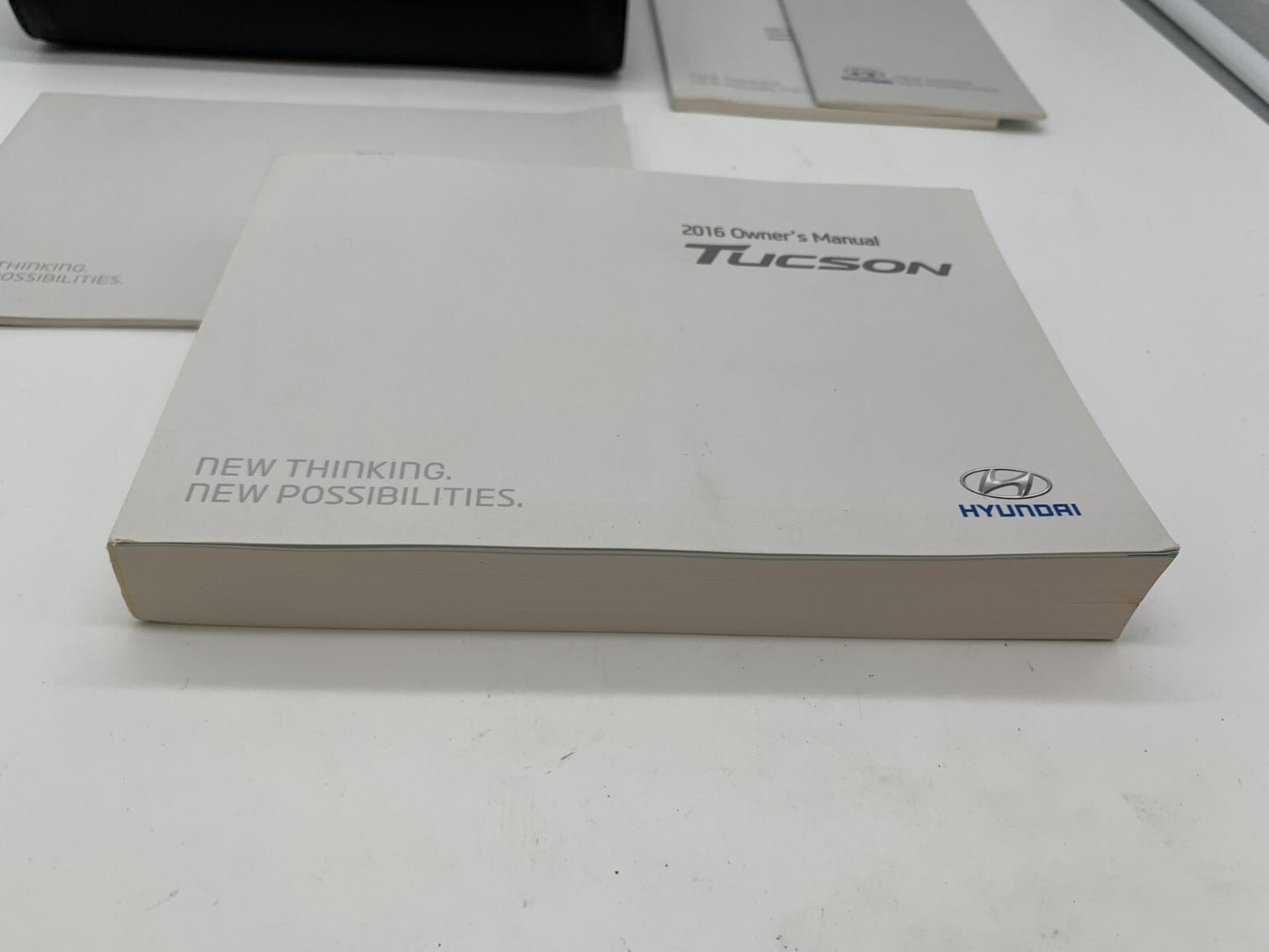 2016 Hyundai Tucson Owners Manual Set with Case OEM A03B13004