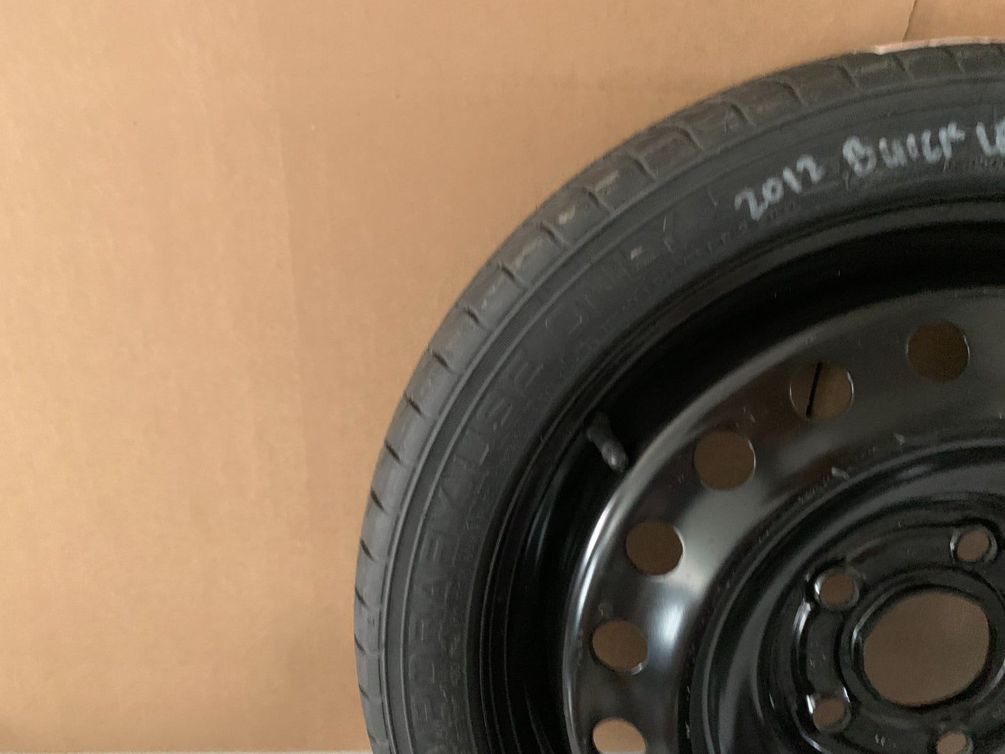 2010-2016 Buick Lacrosse 17" Spare Tire Compact Donut T125/70R17 OEM Emergency