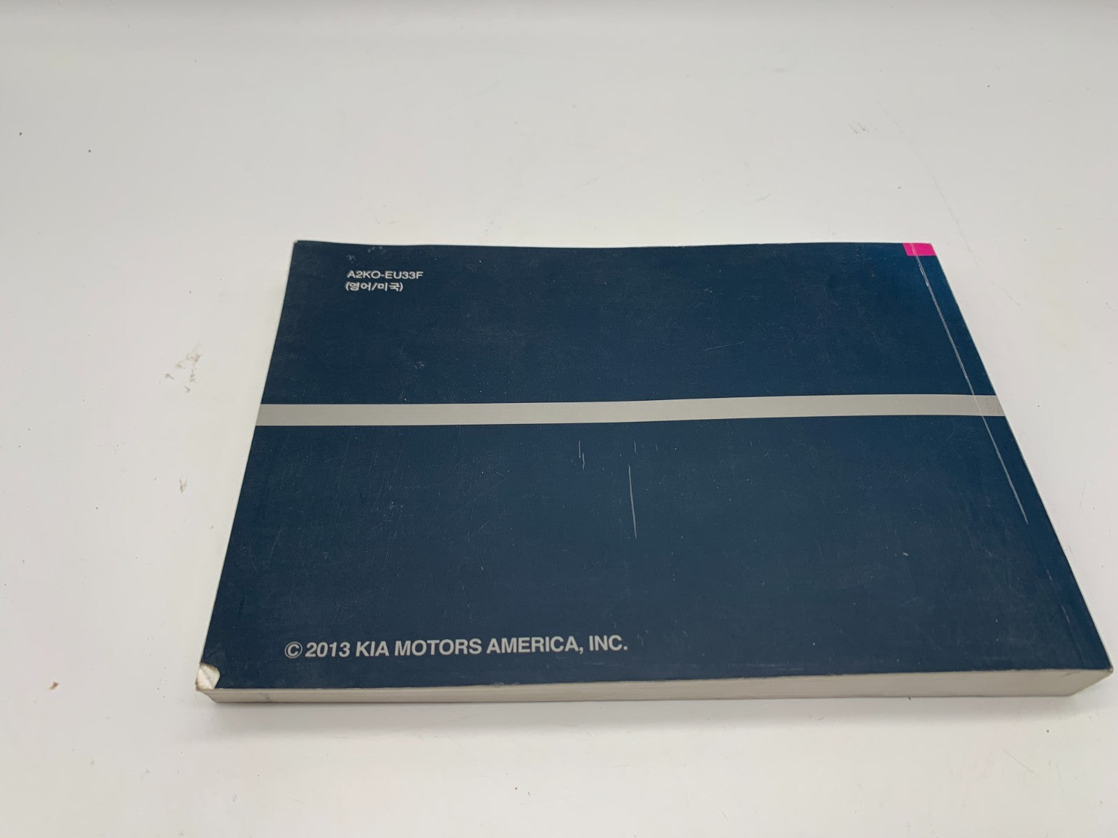 2013 Kia Soul Owners Manual OEM D01B19013