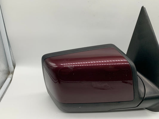2006-2010 Ford Explorer Passenger Side View Power Door Mirror Dark Cherry OEM