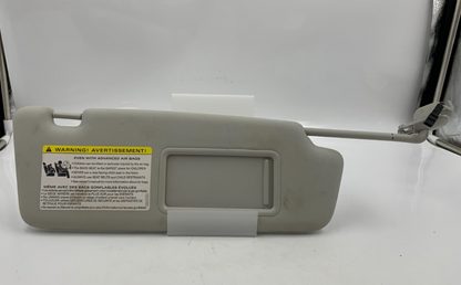 2009-2012 Audi A4 Passenger Sun Visor Gray Illuminated OEM B01B53008