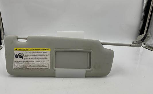 2009-2012 Audi A4 Passenger Sun Visor Gray Illuminated OEM B01B53008