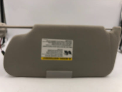 2009-2012 Ford Flex Passenger Sun Visor Shade Tan Illuminated OEM B01B21001