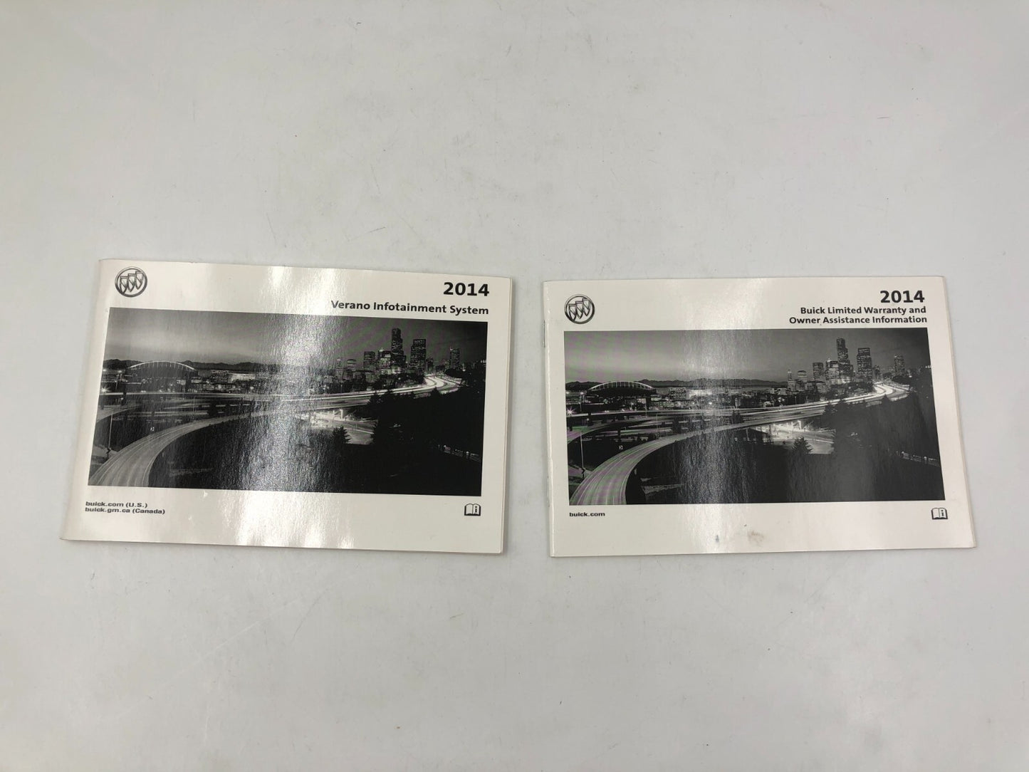 2014 Buick Verano Owners Manual Set with Case OEM E01B68006