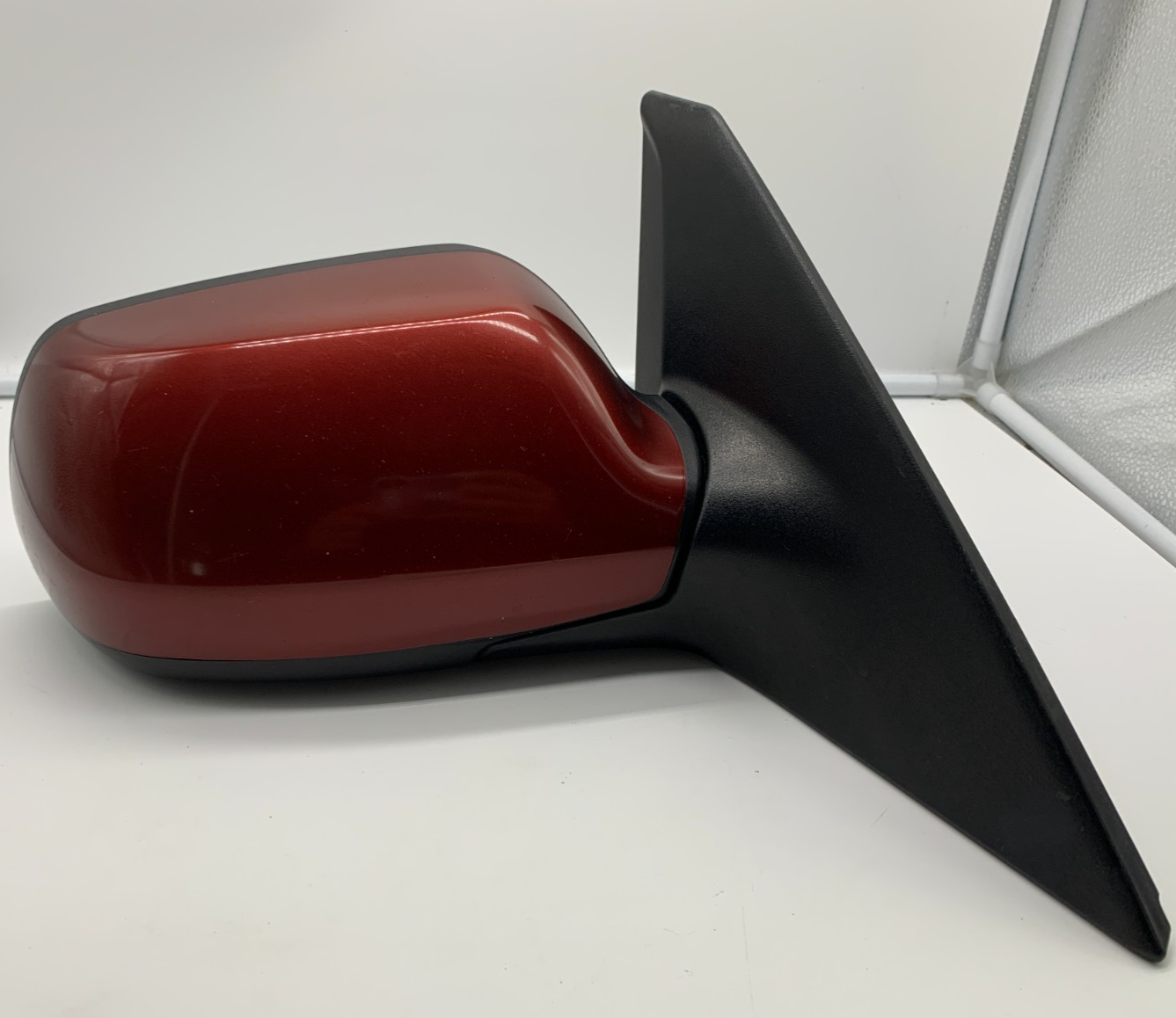 2007-2009 Mazda 3 Passenger Side View Power Door Mirror Red OEM C01B27002