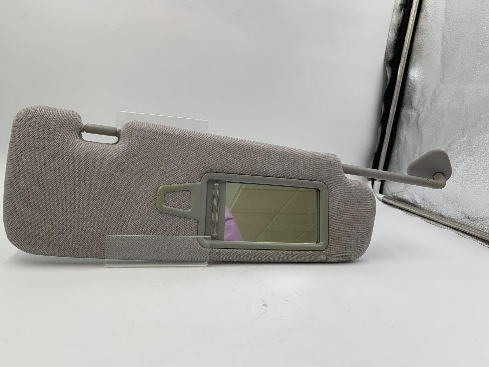 2011-2015 Hyundai Sonata Passenger Sun Visor Gray OEM C02B31060