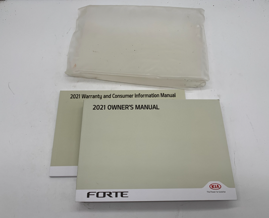 2021 Kia Forte Owners Manual Set with Case OEM