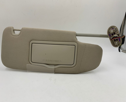 2006-2009 Ford Fusion Passenger Sun Visor Gray Illumination OEM B02B07042