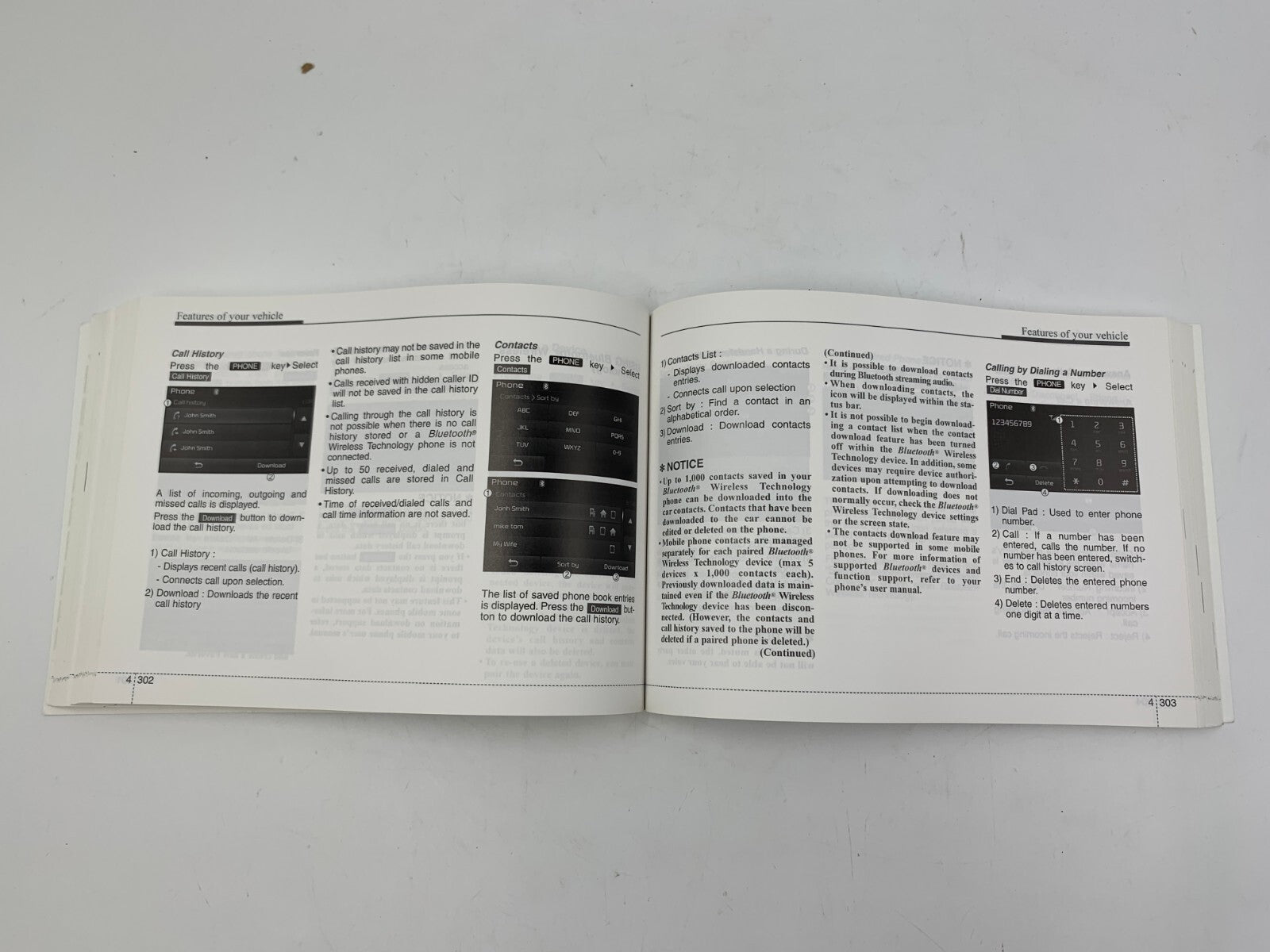 2017 Kia Sedona Owners Manual Set with Case OEM D02B64004