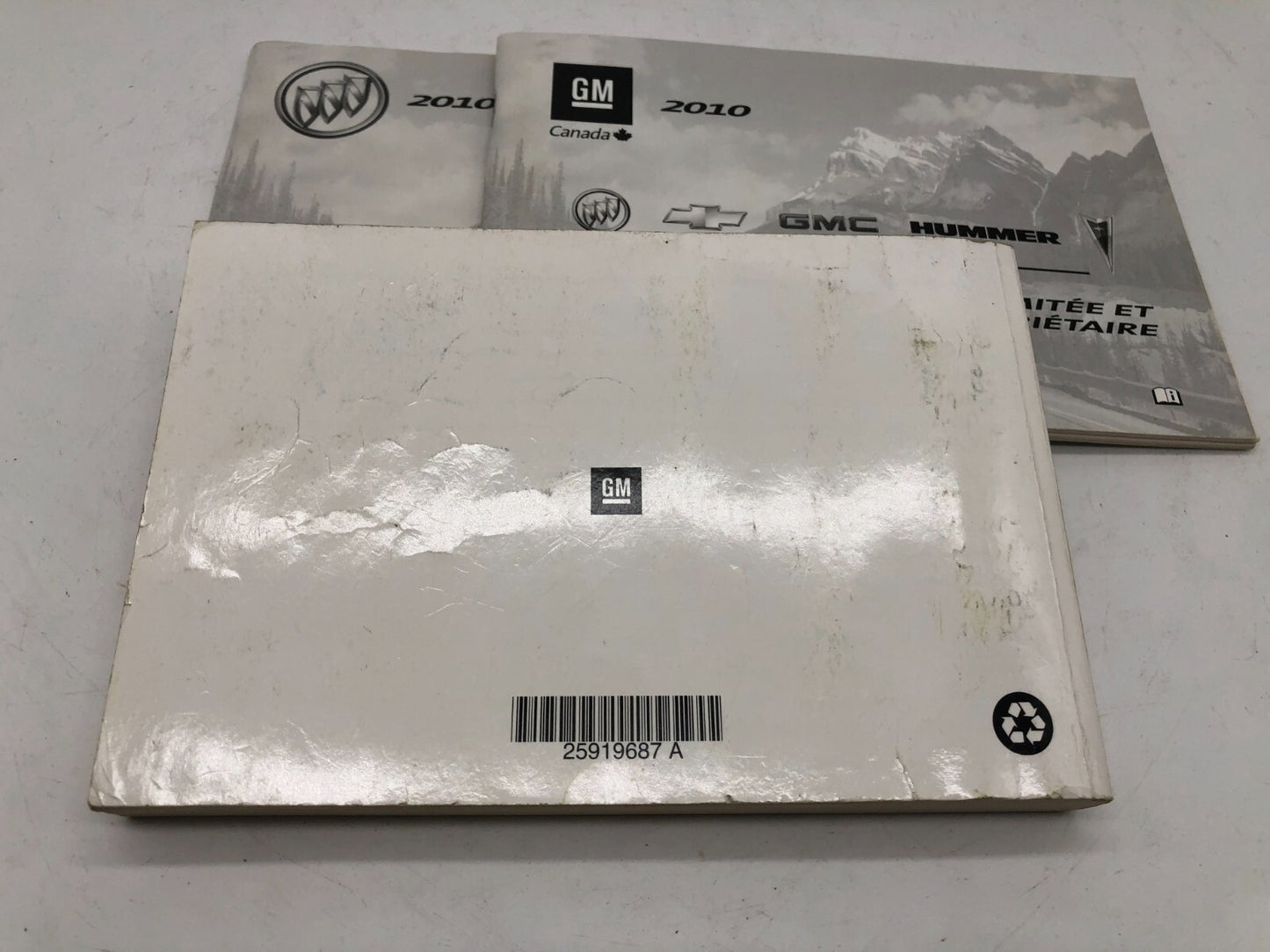 2010 Buick Allure Owners Manual Set OEM D02B62010
