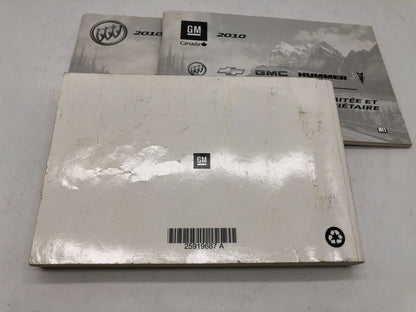 2010 Buick Allure Owners Manual Set OEM D02B62010