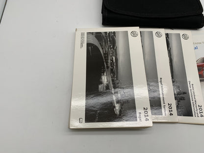 2014 Buick Regal Owners Manual Set with Case OEM B04B25015