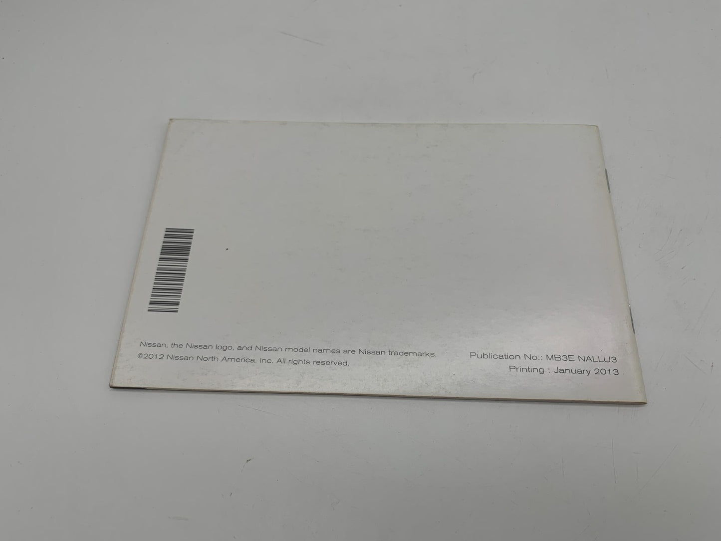 2013 Nissan Rogue Owners Manual Set with Case OEM