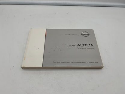 2008 Nissan Altima Owners Manual OEM A01B47006