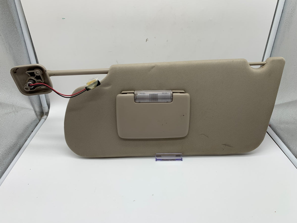 2009-2012 Ford Flex Driver Sun Visor Gray Illuminated OEM B03B17015