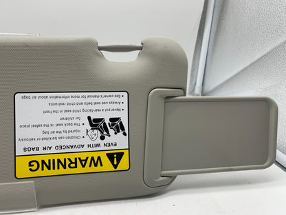 2014-2018 Mazda 3 Passenger Sun Visor Gray Illumination OEM B03B35002