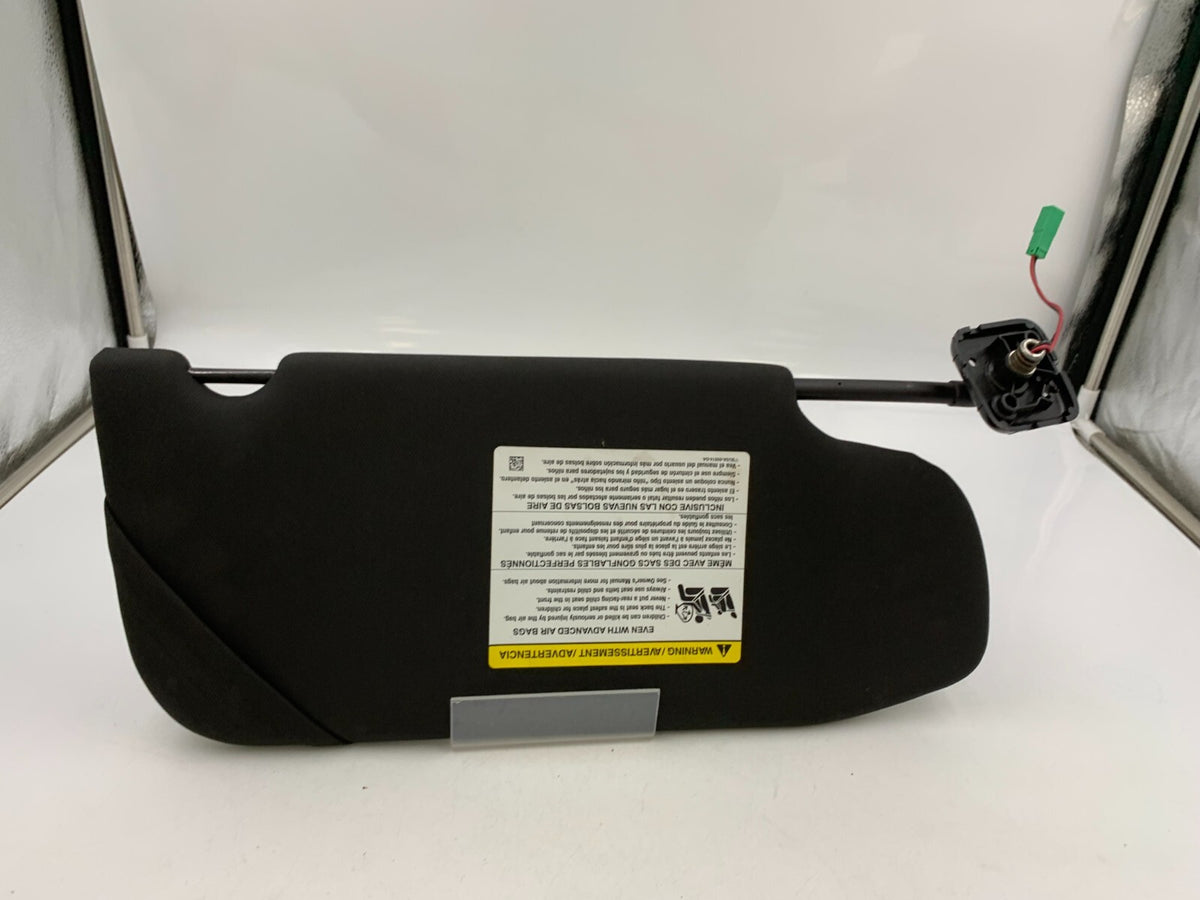 2013-2019 Ford Taurus Driver Sun Visor Sunvisor Illuminated Black OEM C01B02085