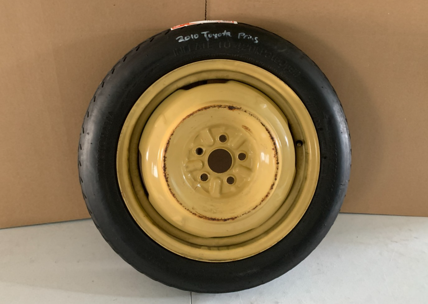 2010-2015 Toyota Prius 16" Spare Tire Compact Donut T135/80D16 OEM