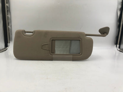 2013-2019 Hyundai Santa Fe Passenger Sun Visor Beige Illuminated OEM A02B32040