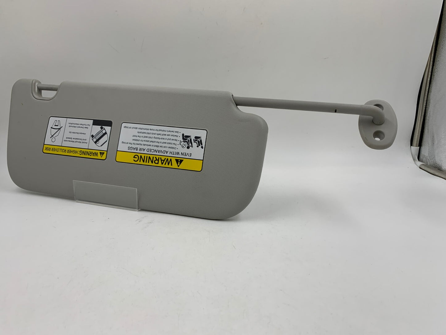 2014-2019 Kia Soul Driver Sun Visor Gray OEM B02B54003