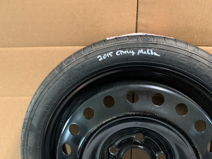 2013-2016 Chevrolet Malibu 17" Spare Tire with Jack Kit Donut T125/70R17 OEM