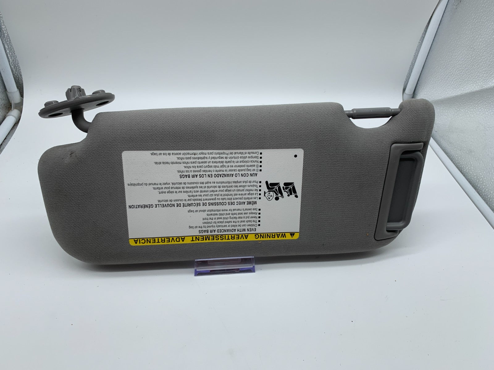 2018-2024 Toyota Camry Passenger Sun Visor Gray OEM C03B69025