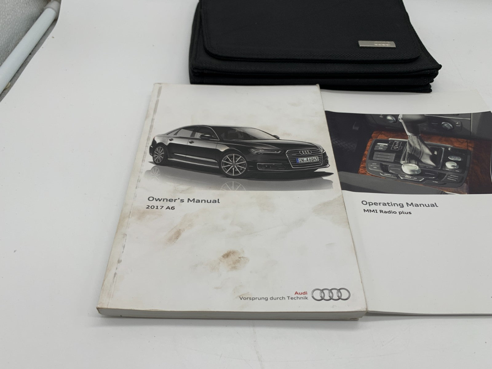 2017 Audi A6 Owners Manual Set with Case OEM B03B09046