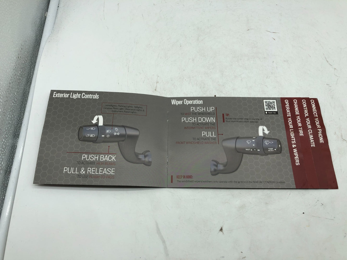 2021 Ram ProMaster 3500 Quick Start Guide OEM A01B16005