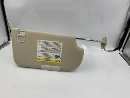 2013-2018 Ford Focus Driver Sun Visor Ivory Illuminated OEM E01B07020