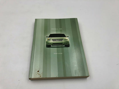 2008 Mercury Sable Owners Manual Set with Case OEM D03B58006