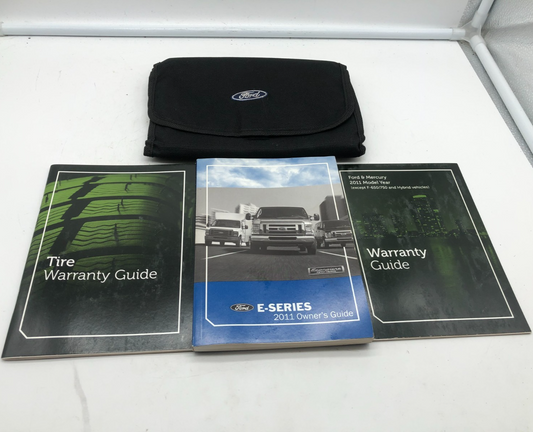 2011 Ford E-150 Owners Manual Set with Case OEM D03B06009