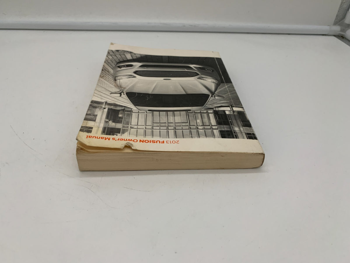 2013 Ford Fusion Owners Manual OEM R01B29023